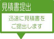 3-見積書提出：迅速に見積書をご提出します